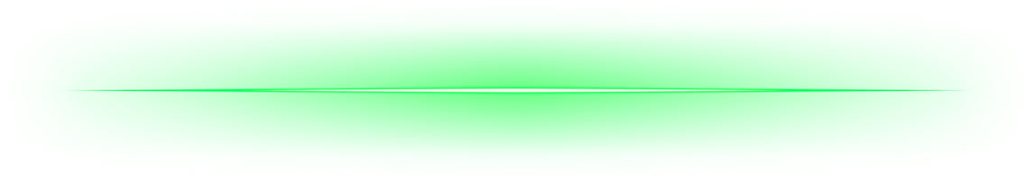 Glowing Green Neon Line Light